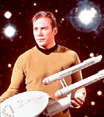 James T. Kirk kapitny (William Shatner) az eredeti Strak Trek sorozatbl