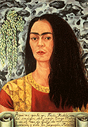 Frida Kahlo: narckp leengedett hajjal (1947)